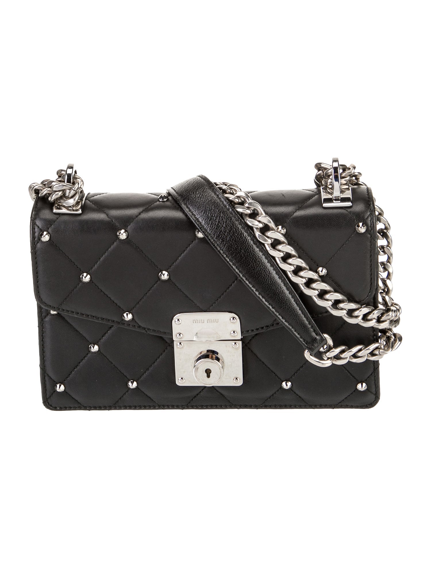 Miu Miu Leather Crossbody Bag