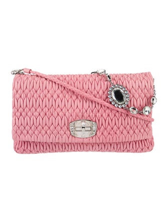 Miu Miu Leather Shoulder Bag