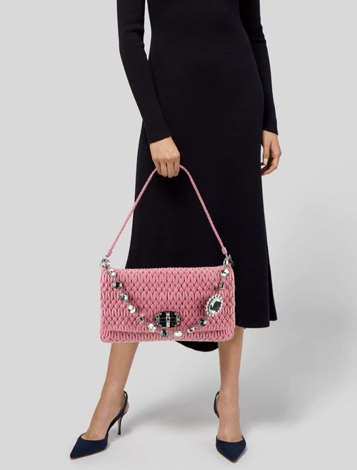Miu Miu Leather Shoulder Bag