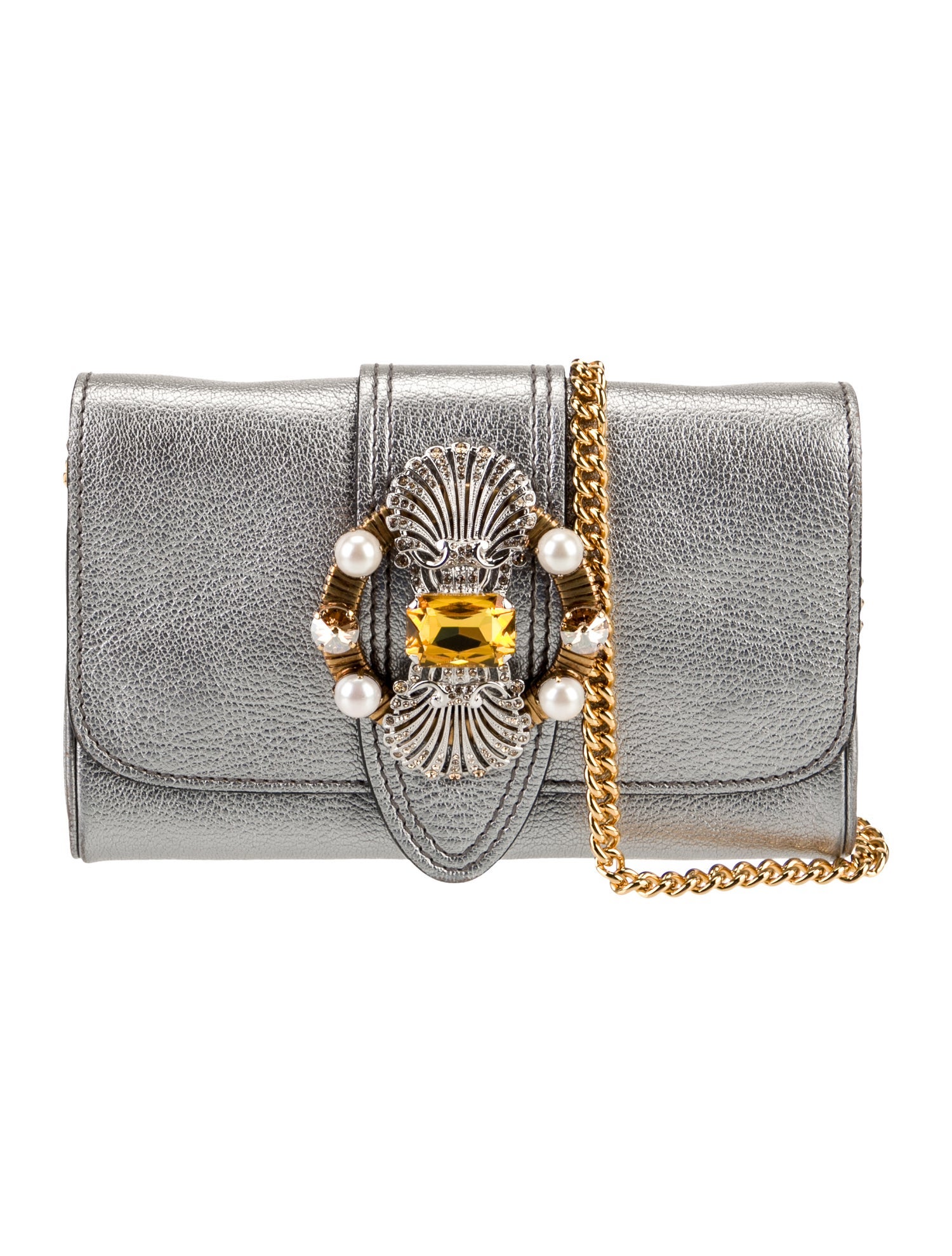 Miu Miu Silk Crossbody Bag