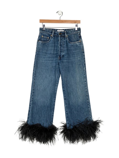 Miu Miu 2024 Wide Leg Jeans