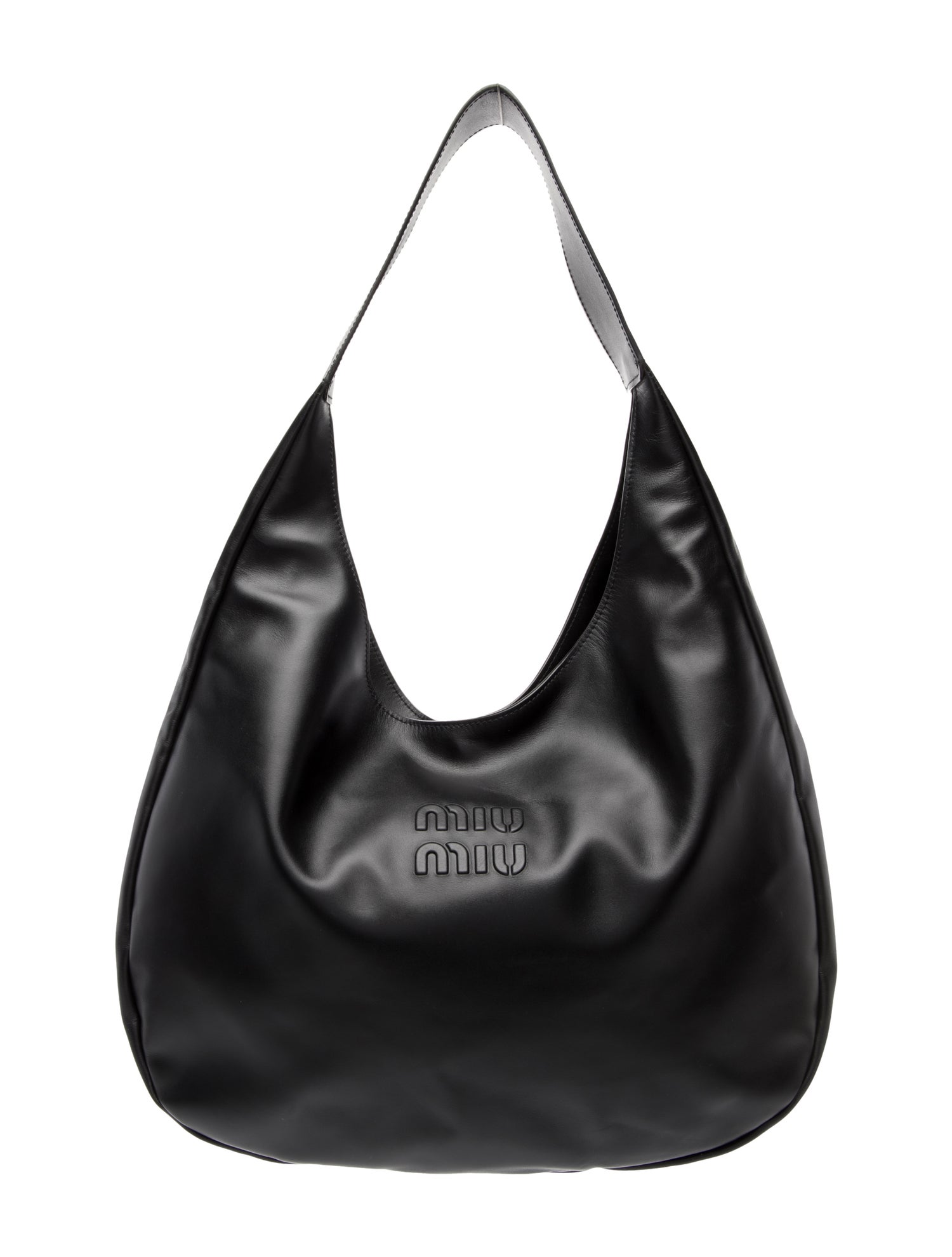 Miu Miu Leather Hobo 2025