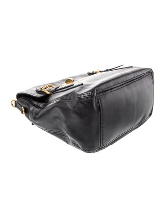 Miu Miu Leather Top Handle Bag