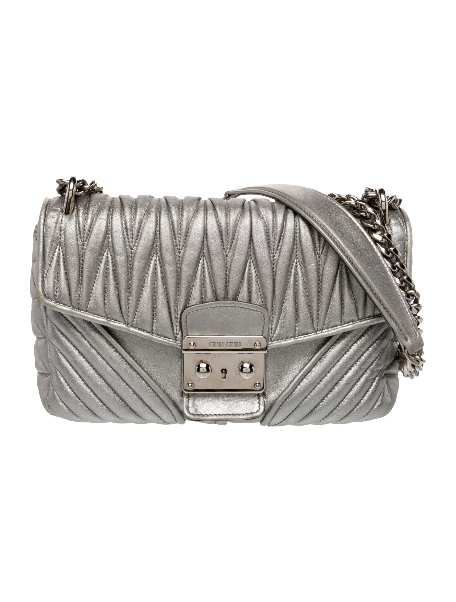 Miu Miu Leather Biker