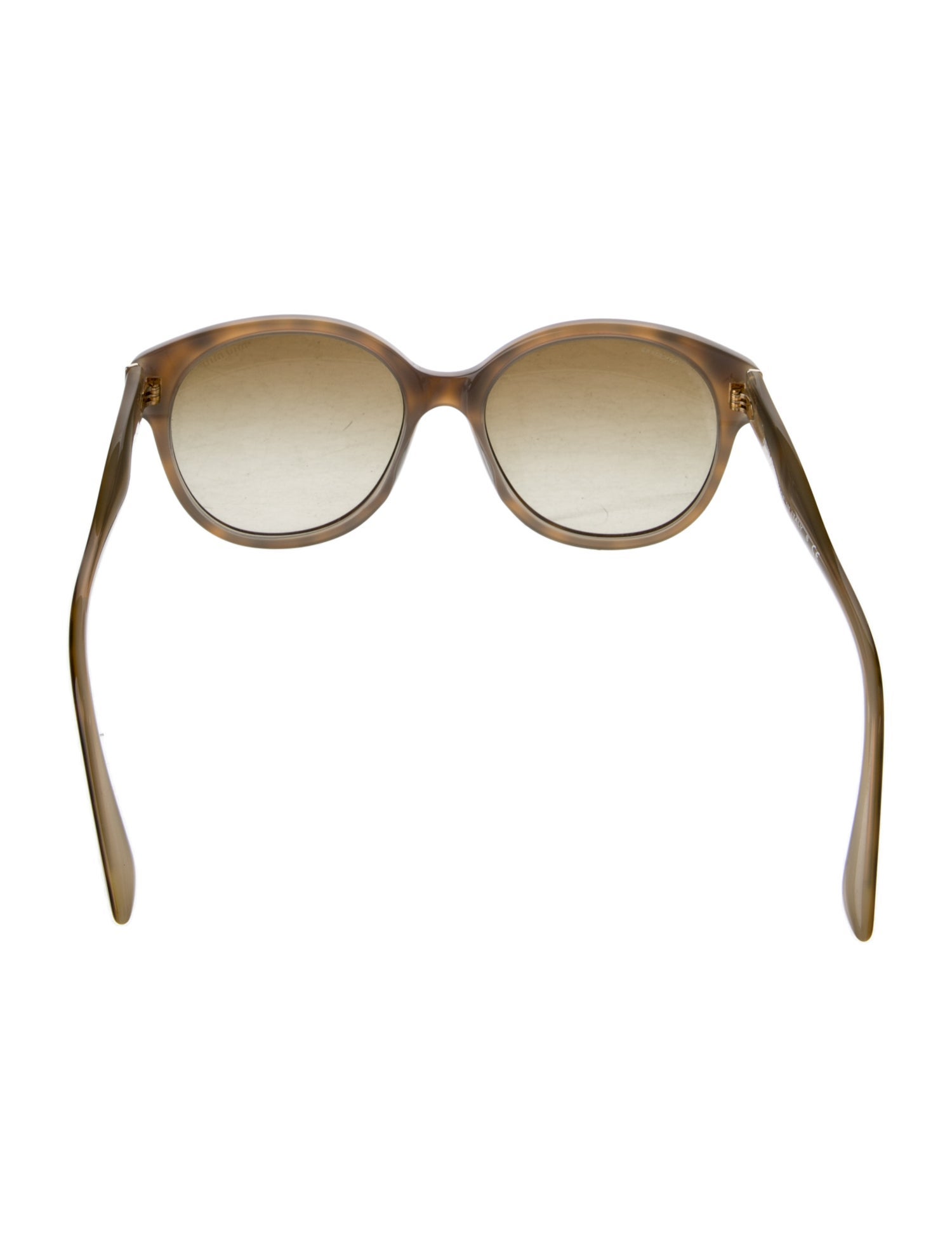 Miu Miu Oversize Gradient Sunglasses