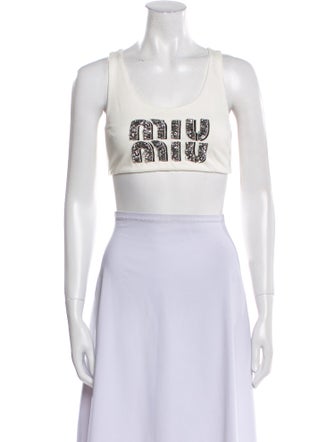 Miu Miu 2022 Holiday Crop Top