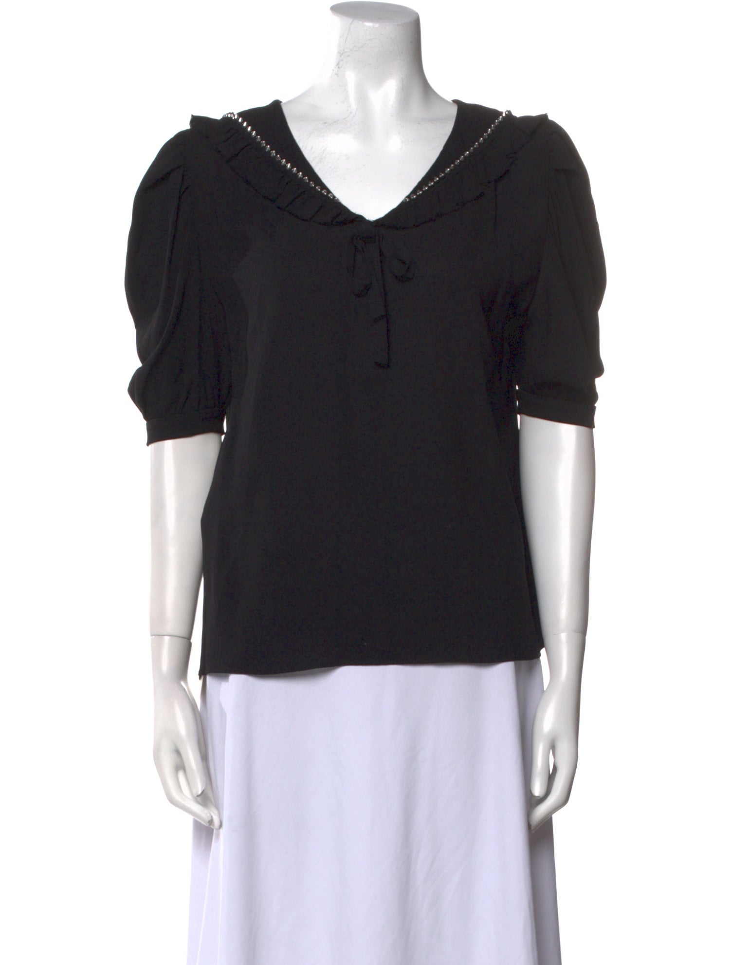 Miu Miu 2021 V-Neck Top