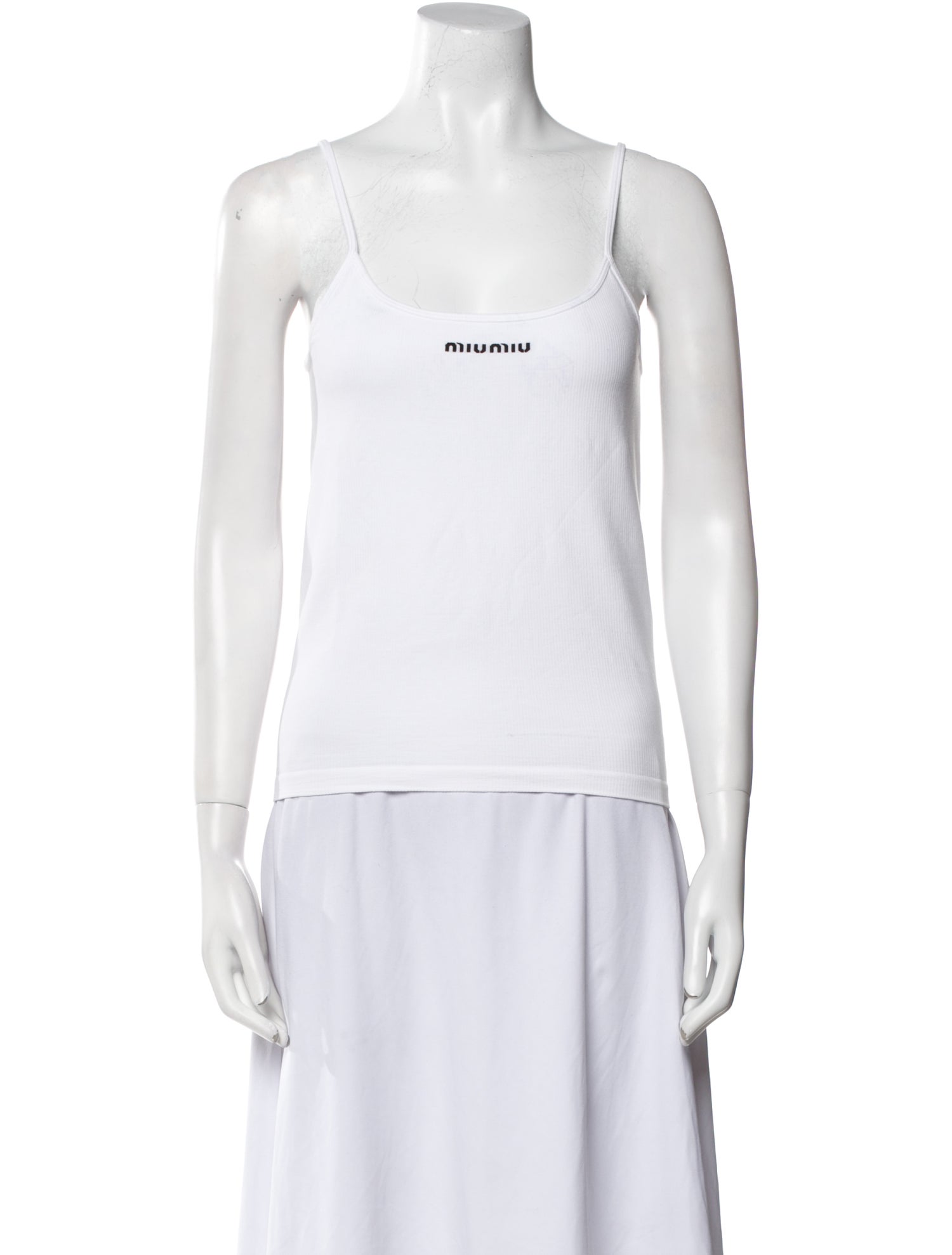 Miu Miu 2025 Scoop Neck Top