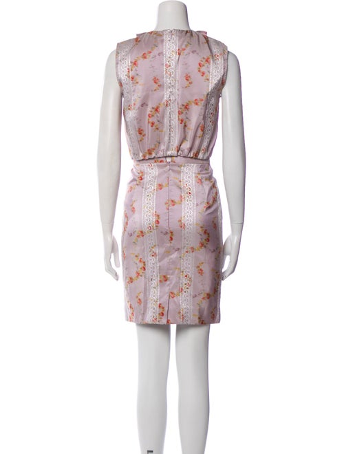 Miu Miu 2015 Silk Skirt Set
