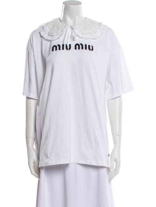 Miu Miu 2022 Graphic Print T-Shirt