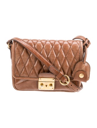 Miu Miu Leather Crossbody Bag