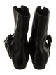 Miu Miu Leather Combat Boots