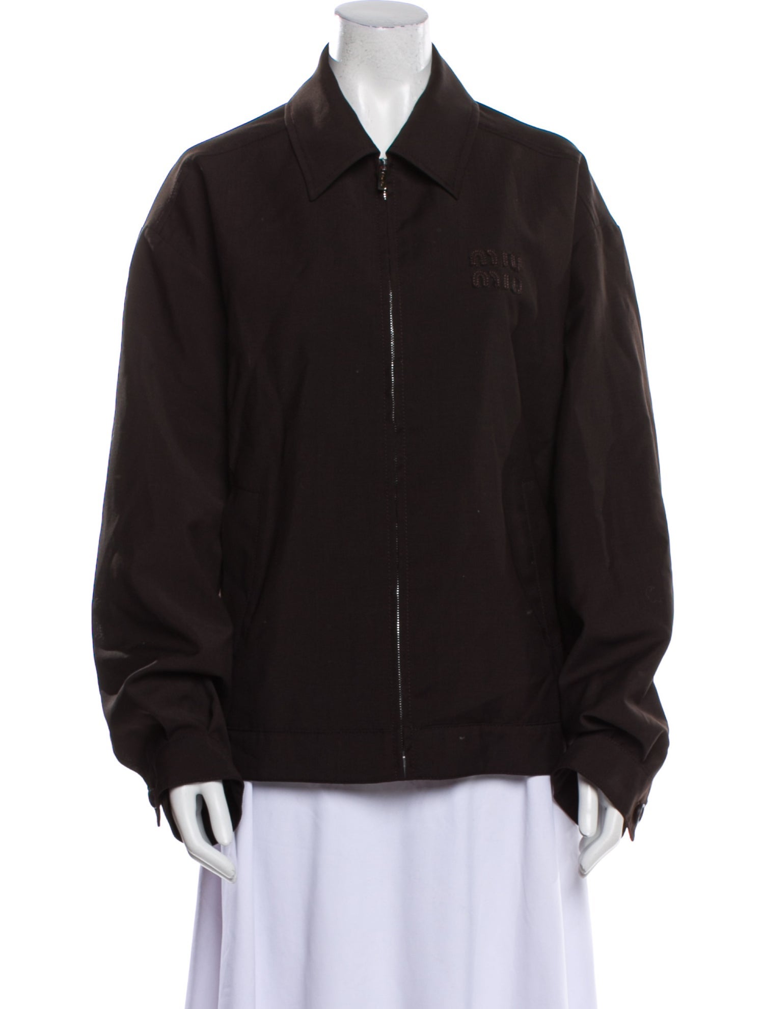 Miu Miu 2024 Mohair Bomber Jacket