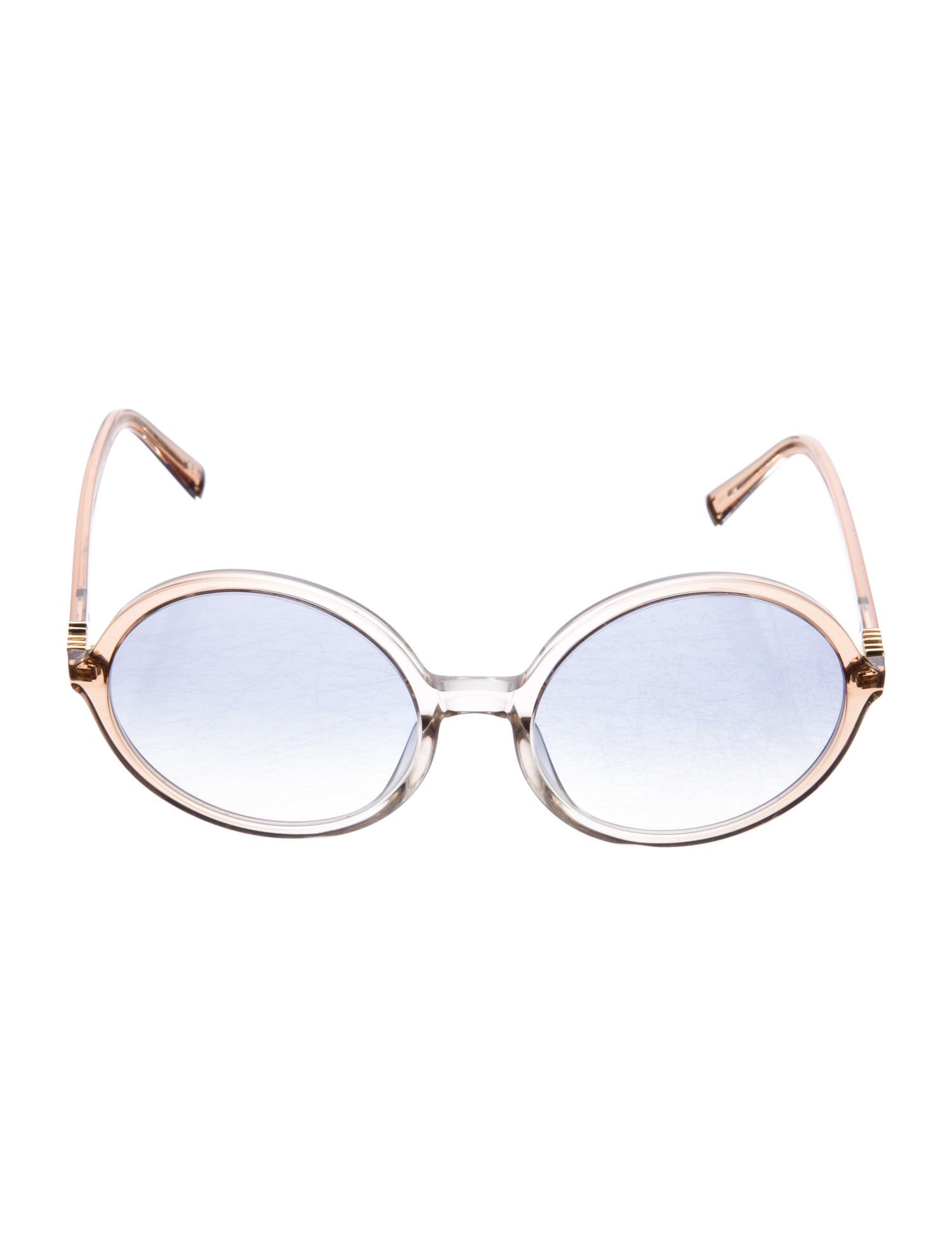 Miu Miu Round Gradient Sunglasses