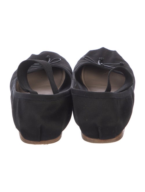 Miu Miu Satin Bow Accents Mary Jane Flats