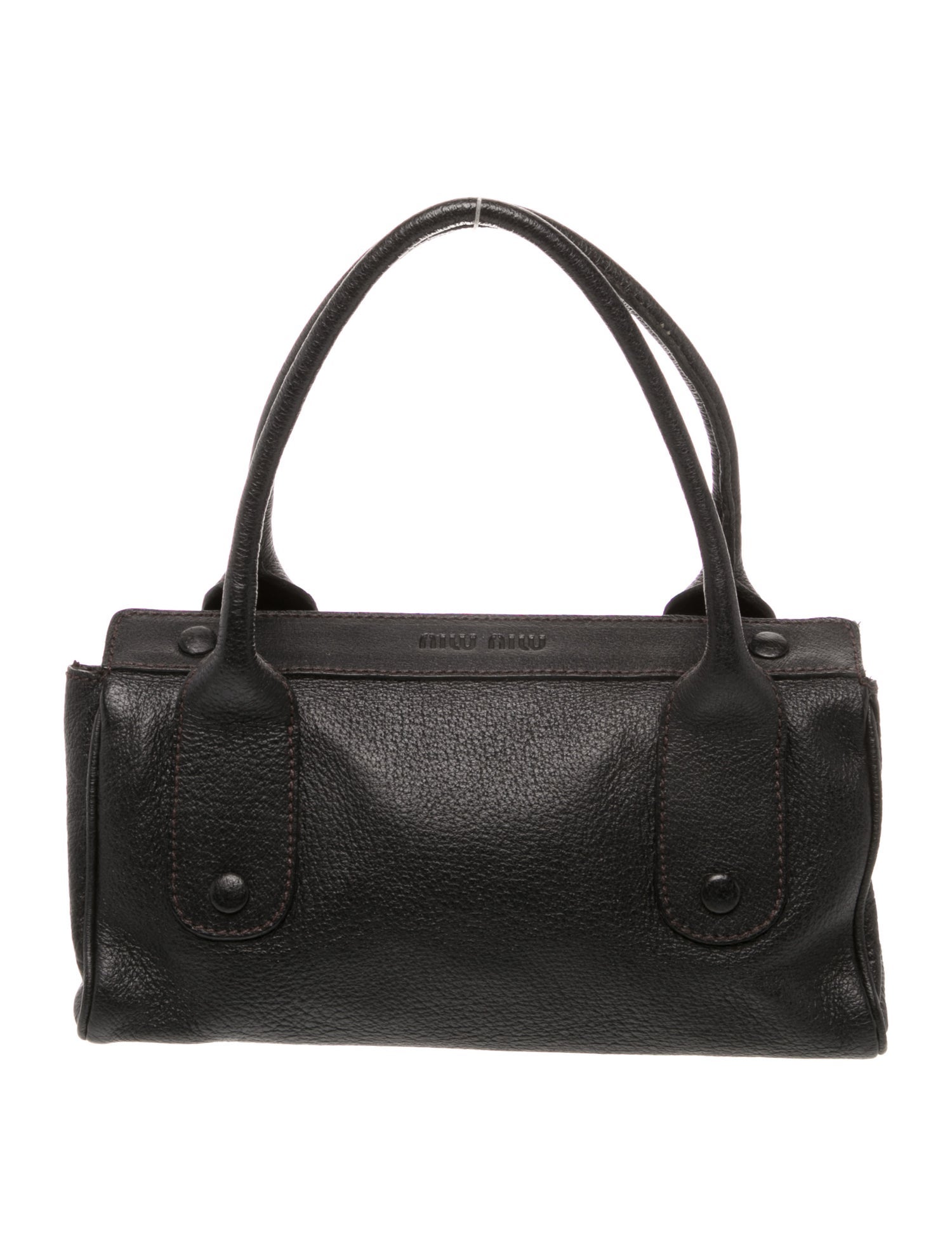 Miu Miu Goat Leather Shoulder Bag Vintage