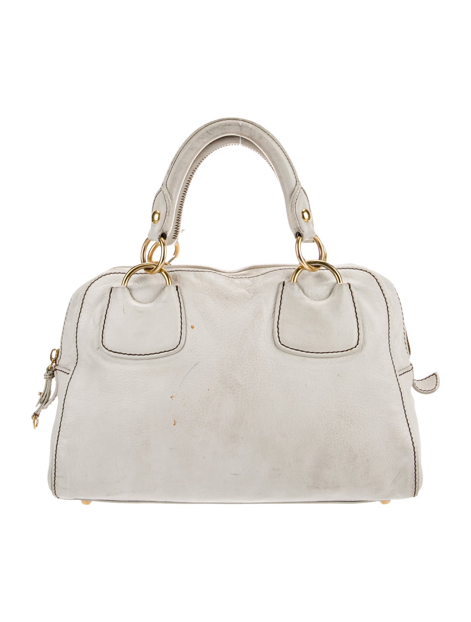 Miu Miu Leather Top Handle Bag