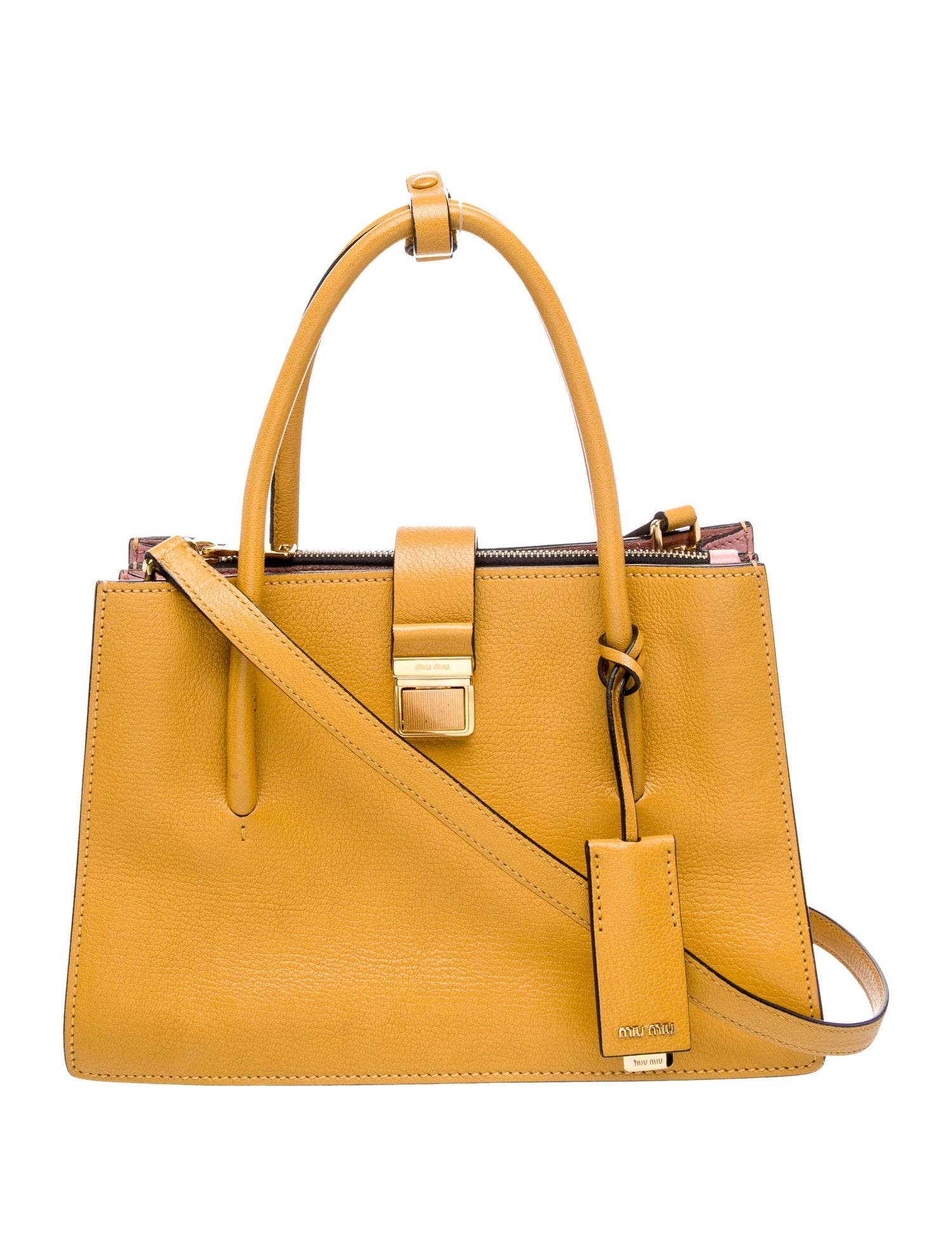 Miu Miu Leather Shoulder Bag