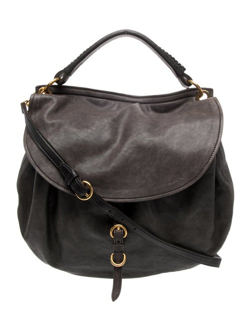 Miu Miu Leather Aviator w/ Strap