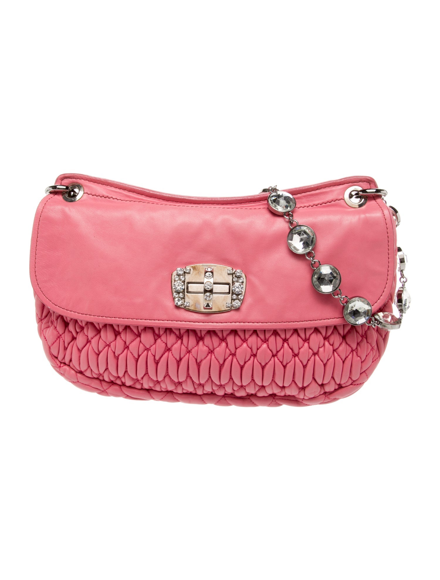 Miu Miu Leather Shoulder Bag