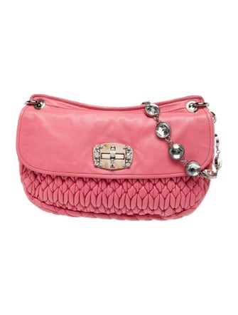 Miu Miu Leather Shoulder Bag