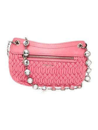 Miu Miu Leather Shoulder Bag