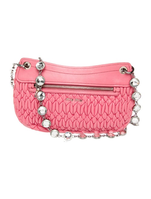 Miu Miu Leather Shoulder Bag