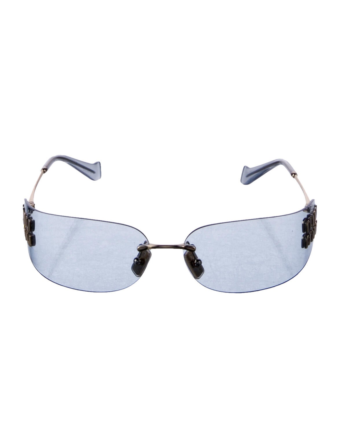 Miu Miu Shield Tinted Sunglasses