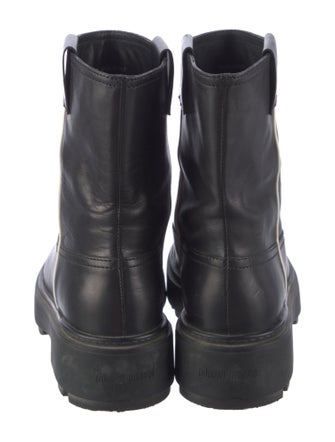 Miu Miu Leather Moto Boots