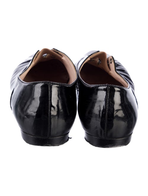 Miu Miu Patent Leather Crystal Embellishments Oxfords