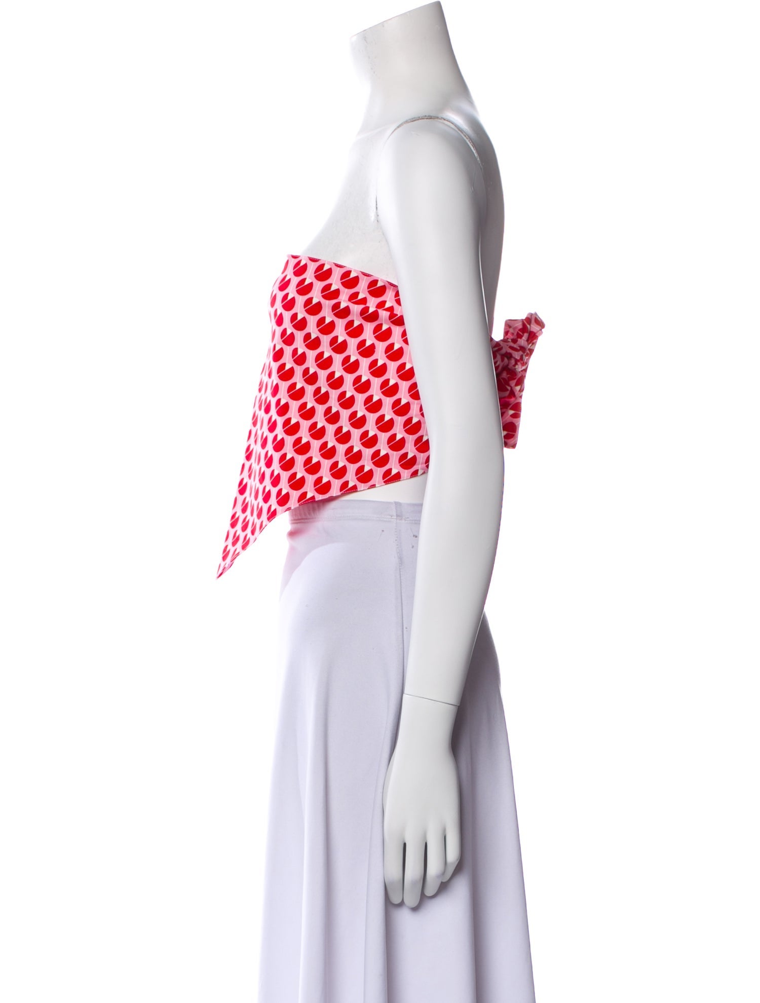 Miu Miu 2017 Printed Crop Top