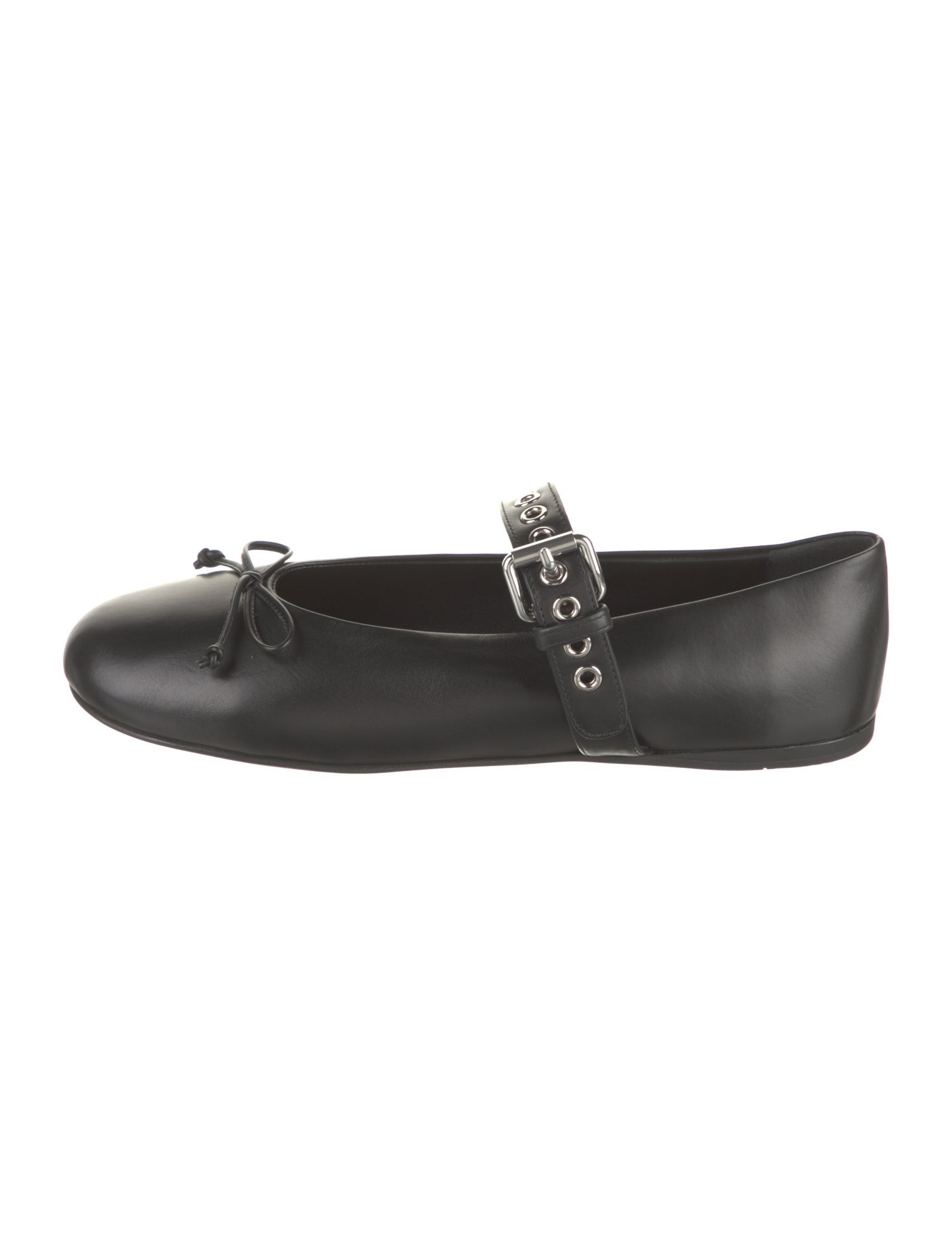 Miu Miu Leather Mary Jane Flats w/ Tags