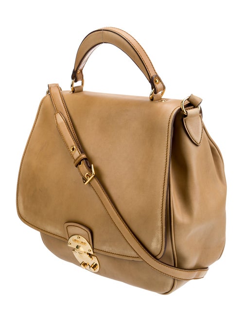 Miu Miu Leather Shoulder Bag
