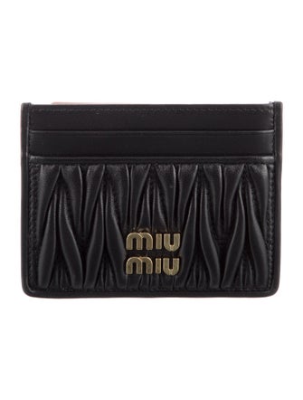 Miu Miu Leather Printed Wallet