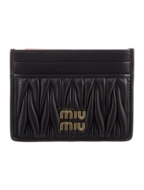 Miu Miu Leather Printed Wallet
