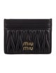 Miu Miu Leather Printed Wallet