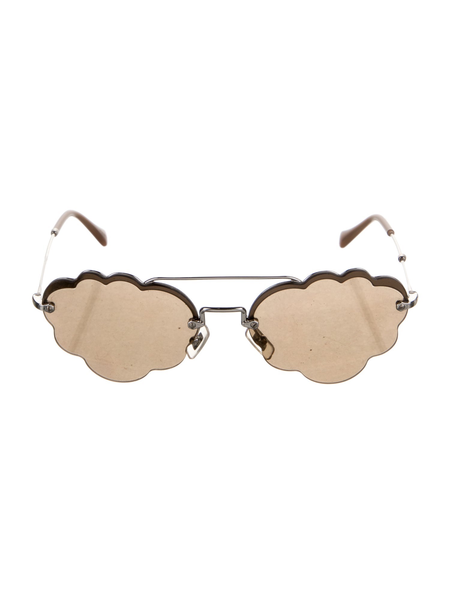 Miu Miu Square Tinted Sunglasses