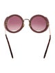 Miu Miu Round Tinted Sunglasses