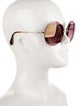 Miu Miu Round Tinted Sunglasses