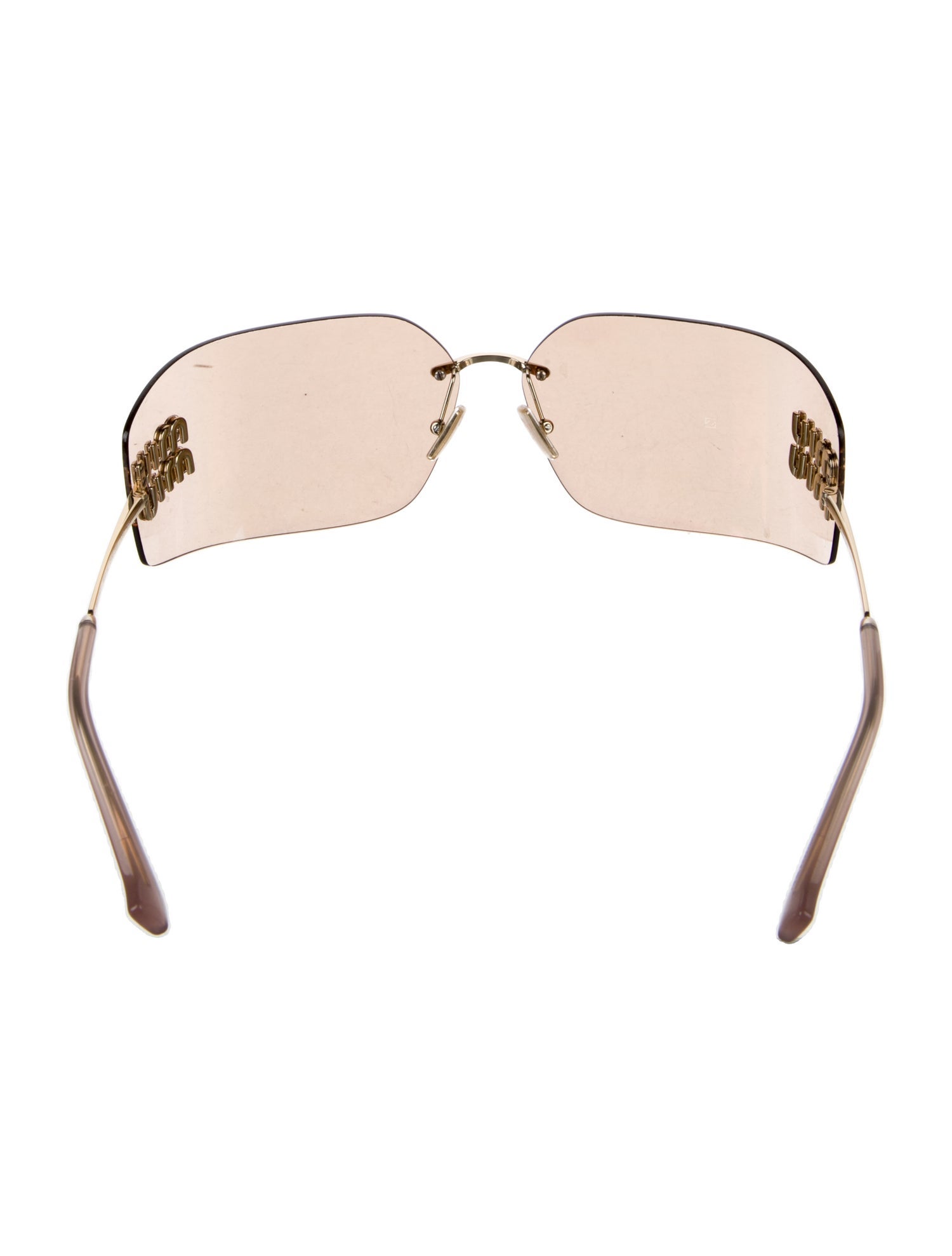 Miu Miu Square Tinted Sunglasses