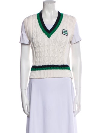 Miu Miu 2022 Striped Sweater