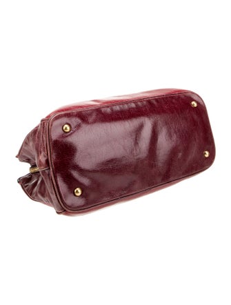 Miu Miu Patent Leather Top Handle Bag