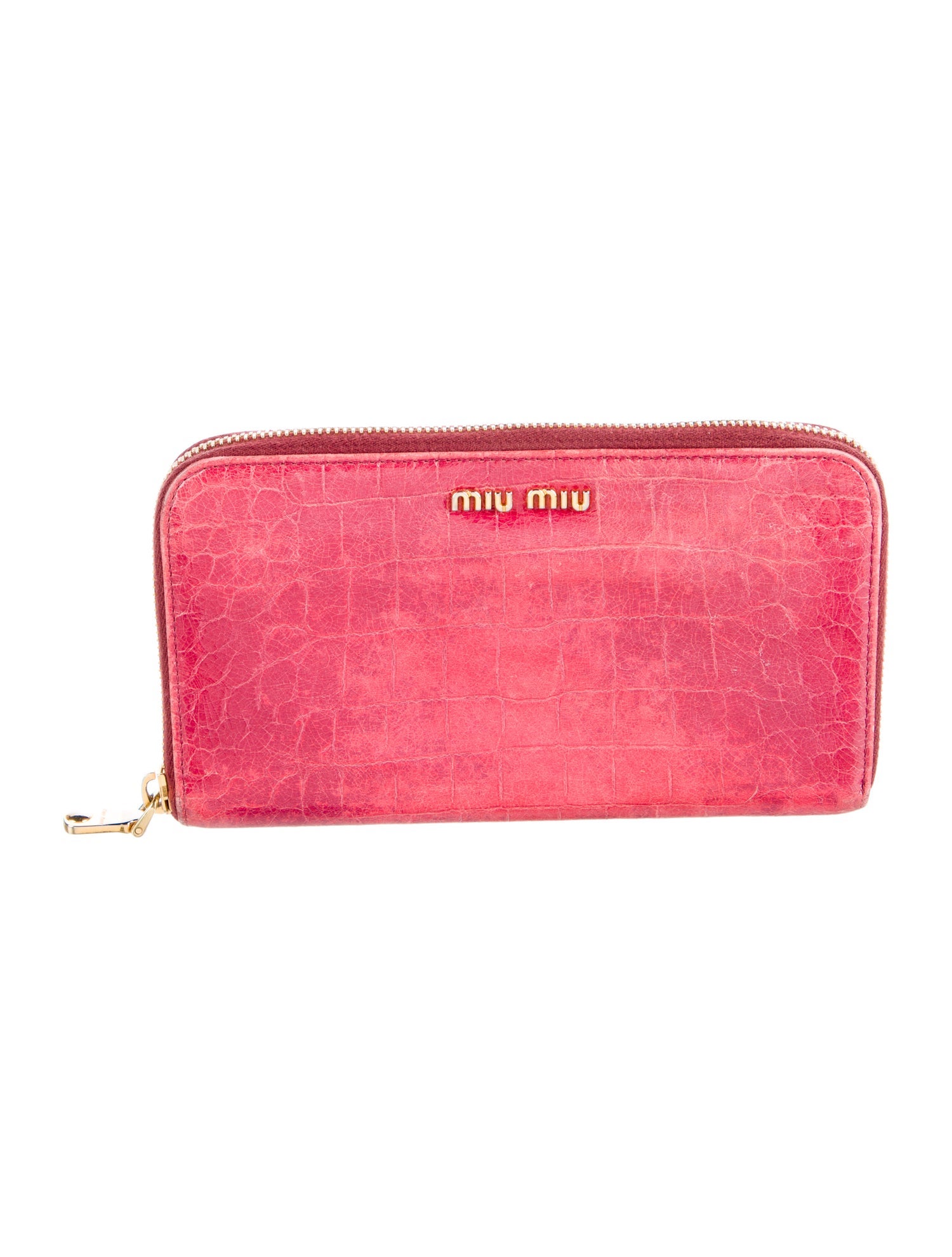 Miu Miu Leather Continental Wallet
