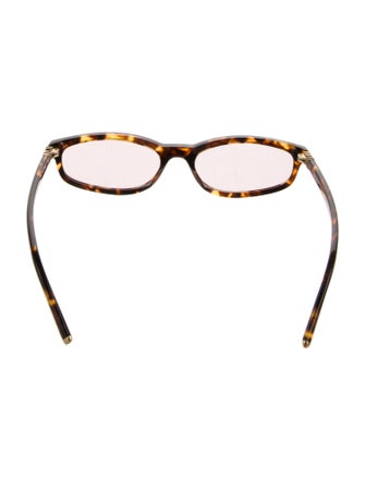Miu Miu Square Mirrored Sunglasses