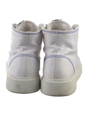 Miu Miu Canvas Graphic Print Sneakers