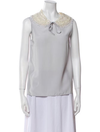 Miu Miu 2020 Silk Blouse