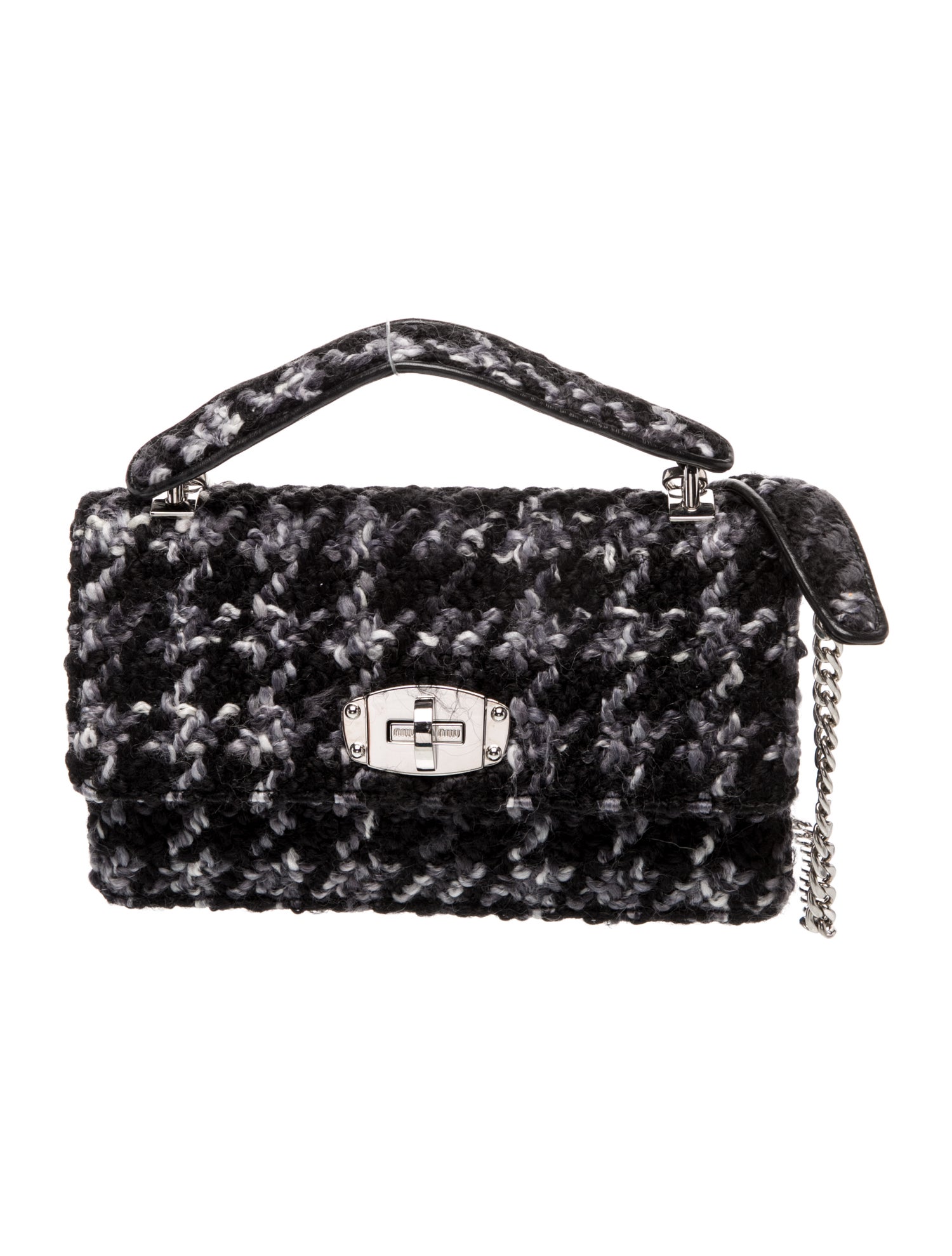Miu Miu Wool Crossbody Bag