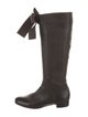 Miu Miu Leather Riding Boots