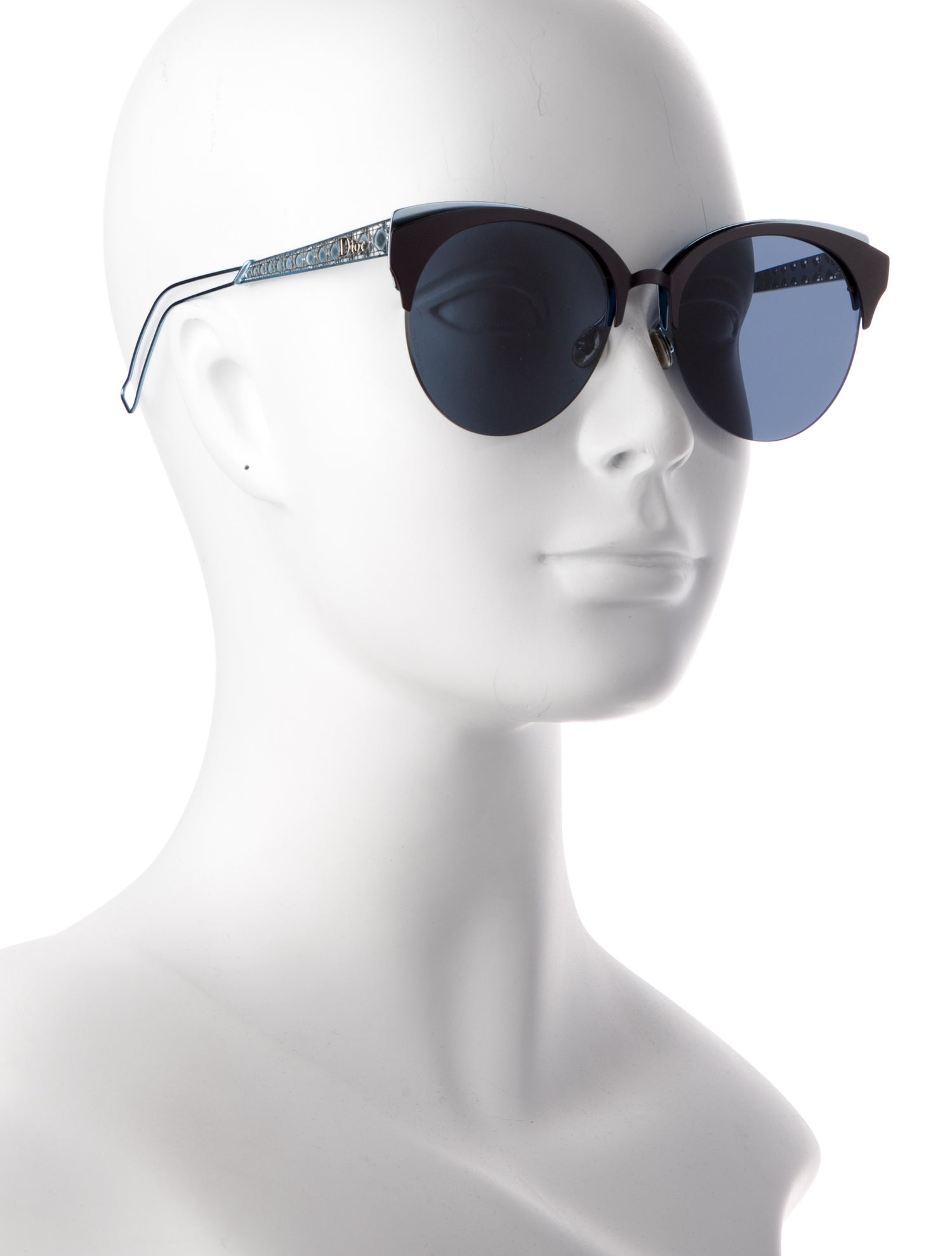 Miu Miu Diorama Club Round Sunglasses