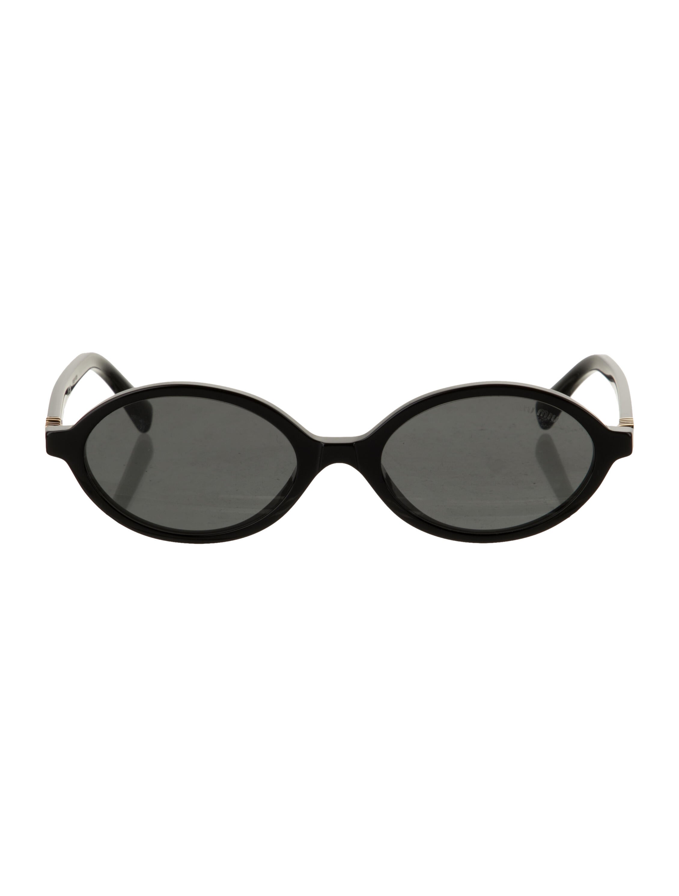 Miu Miu Round Tinted Sunglasses